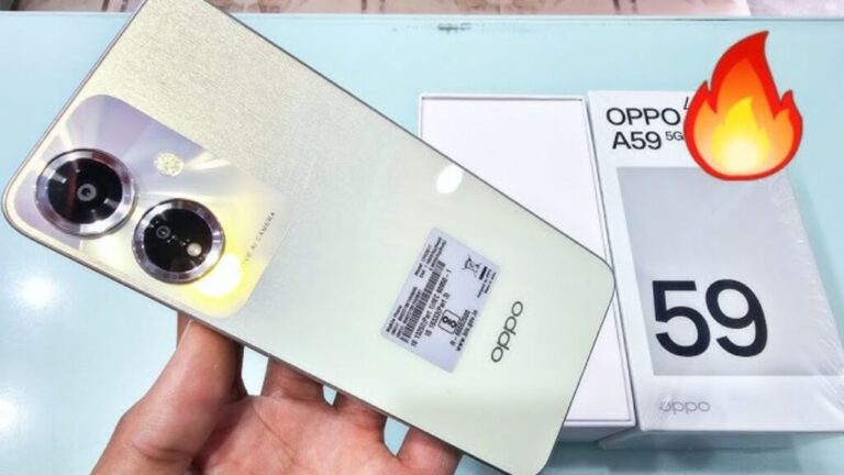 चकाचक कैमरा क्वालिटी के साथ सबके दिल पर राज कर रहा है Oppo A59 5G स्मार्टफोन, कीमत सुन हुए सभी भी हैरान